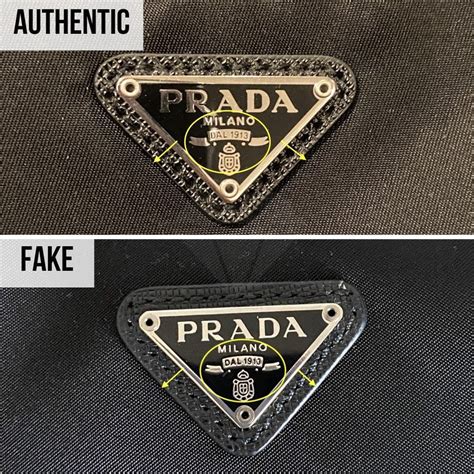 how can you tell a real prada from a fake|prada authentication checklist.